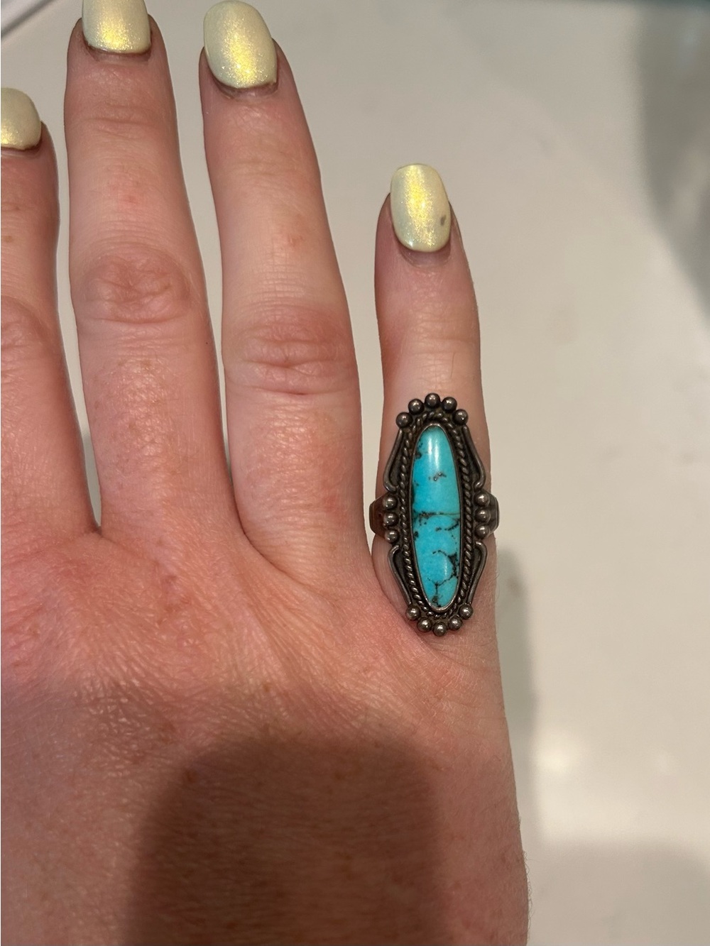 Sterling Silver Turquoise Ring